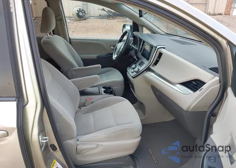 2015 Toyota Sienna Le from USA, damaged, VIN 5TDKK3DC8FS545085